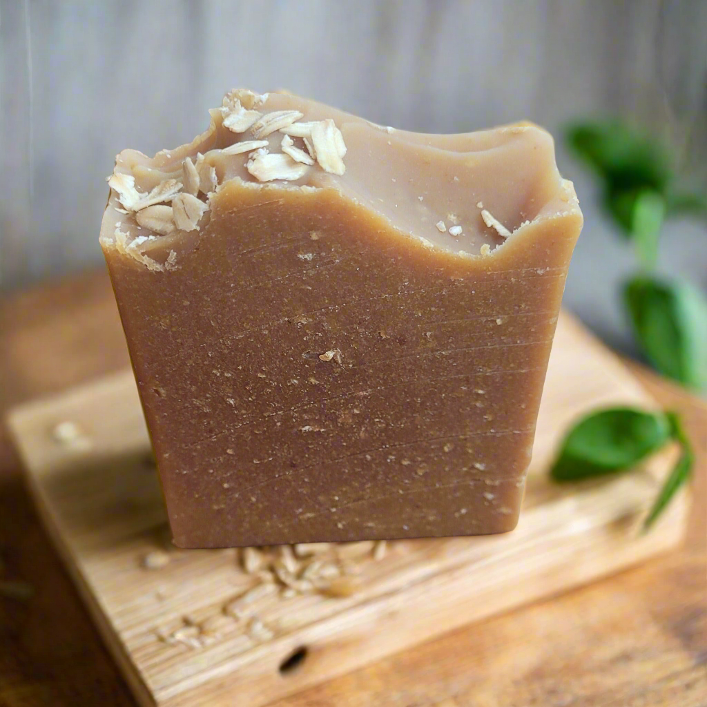 Goat Milk, Cinnamon, Oats & Honey Soap