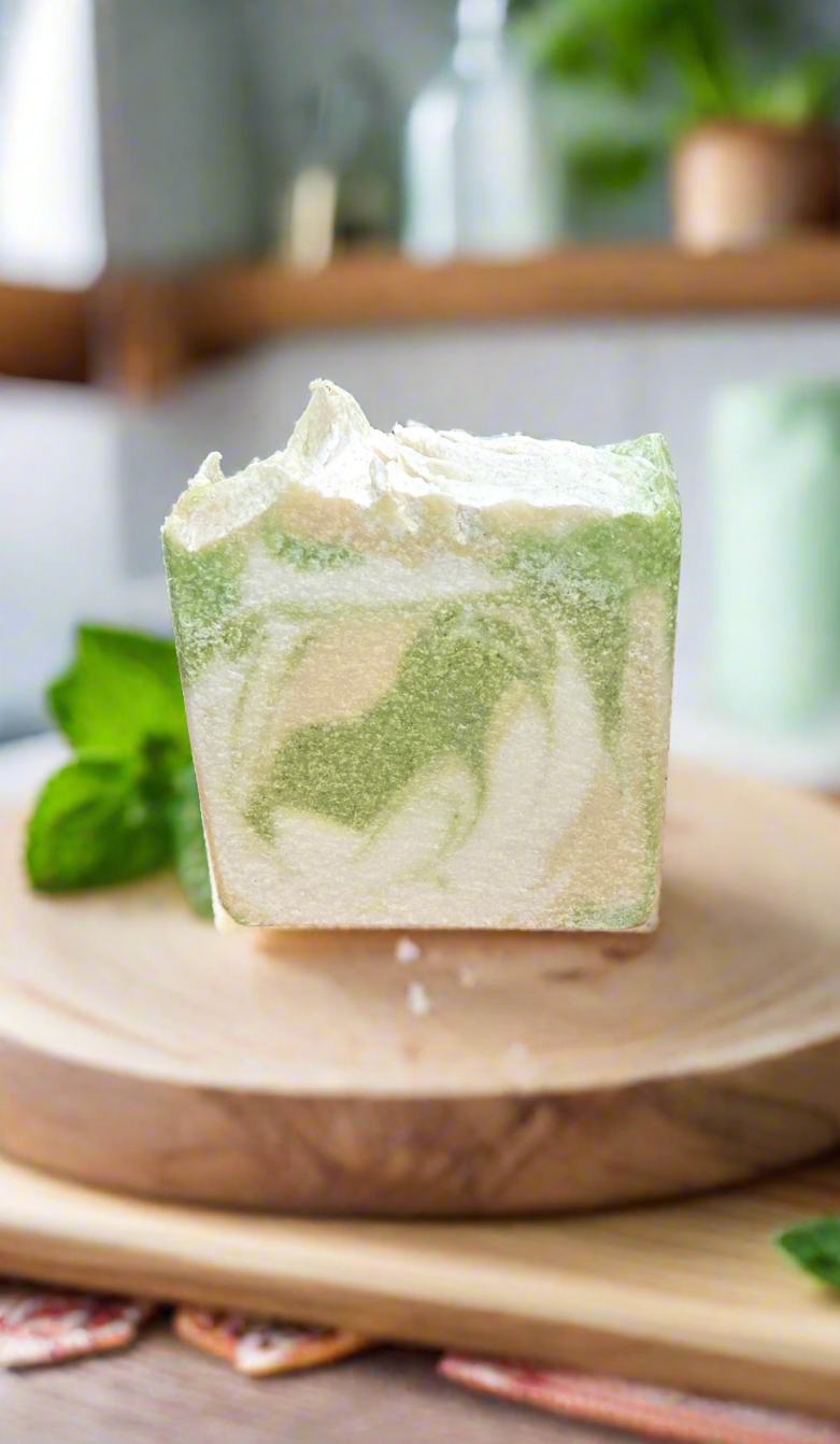 Mint & Tea Tree Sea Salt Soap