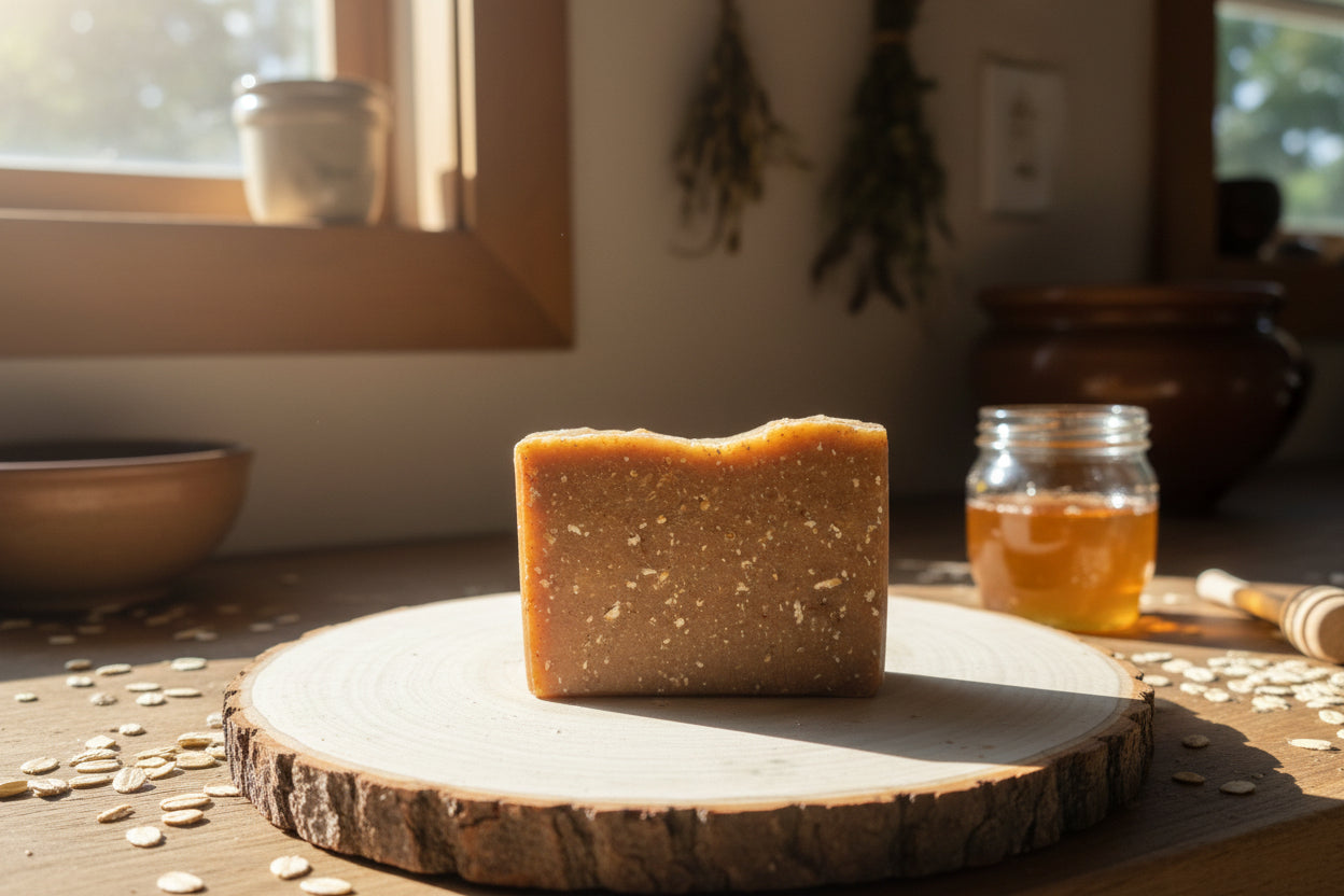 Goat Milk, Oats & Honey Soap