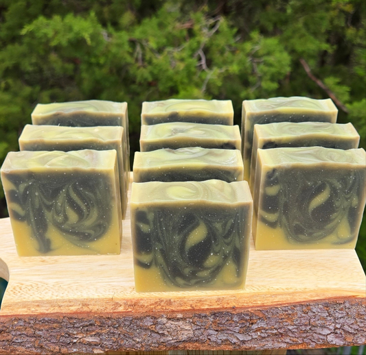 Peppermint Swirl Soap