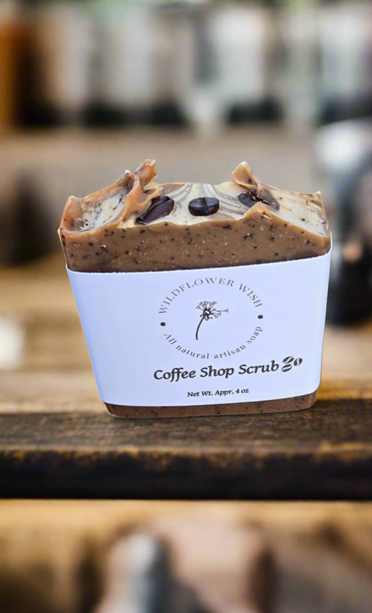 Coffee Shop Scrub Soap