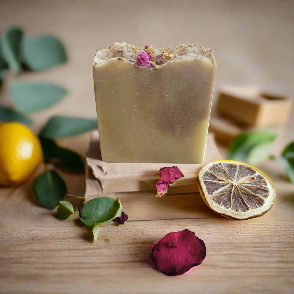 Lemon Eucalyptus & Rose Soap