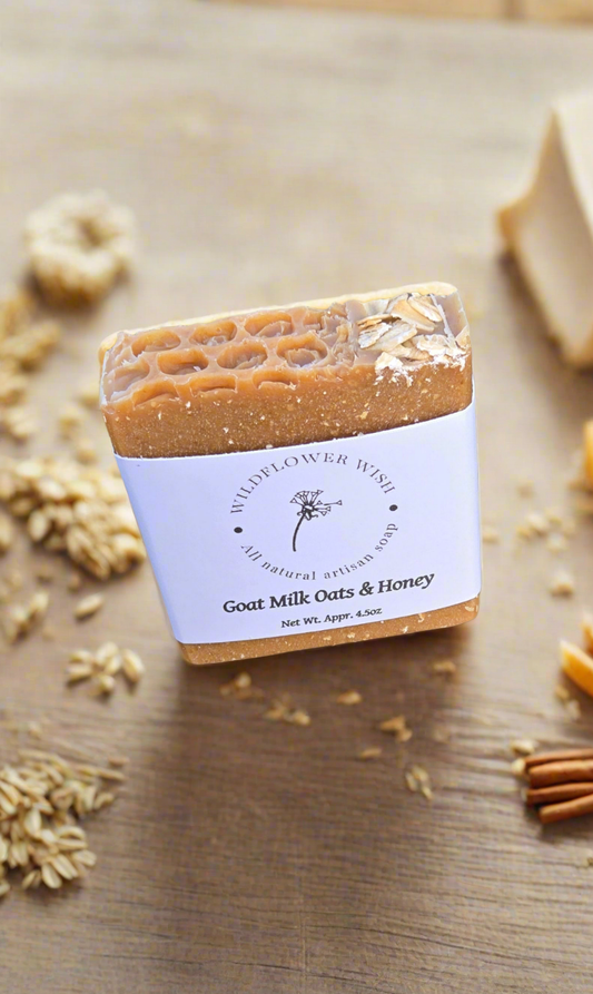 Goat Milk, Oats & Honey Soap