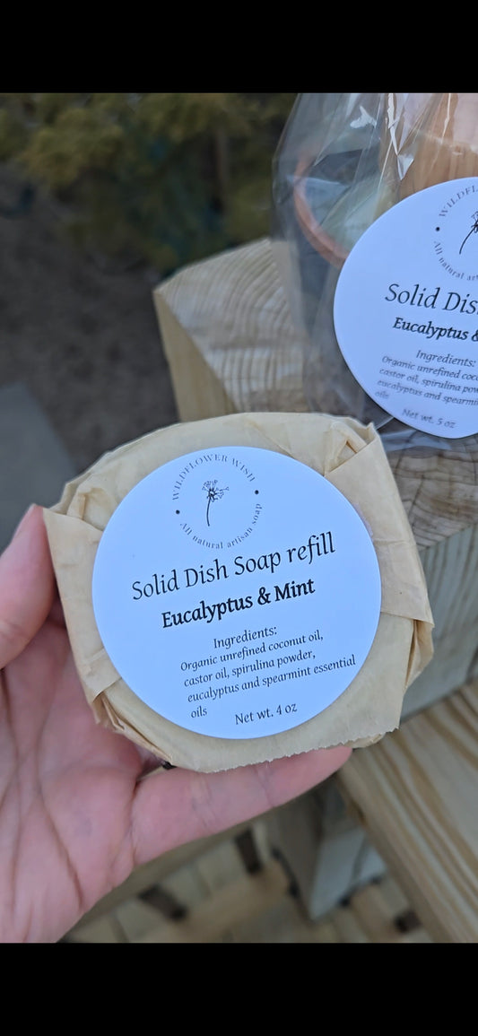 Solid Dish Soap (Refill)